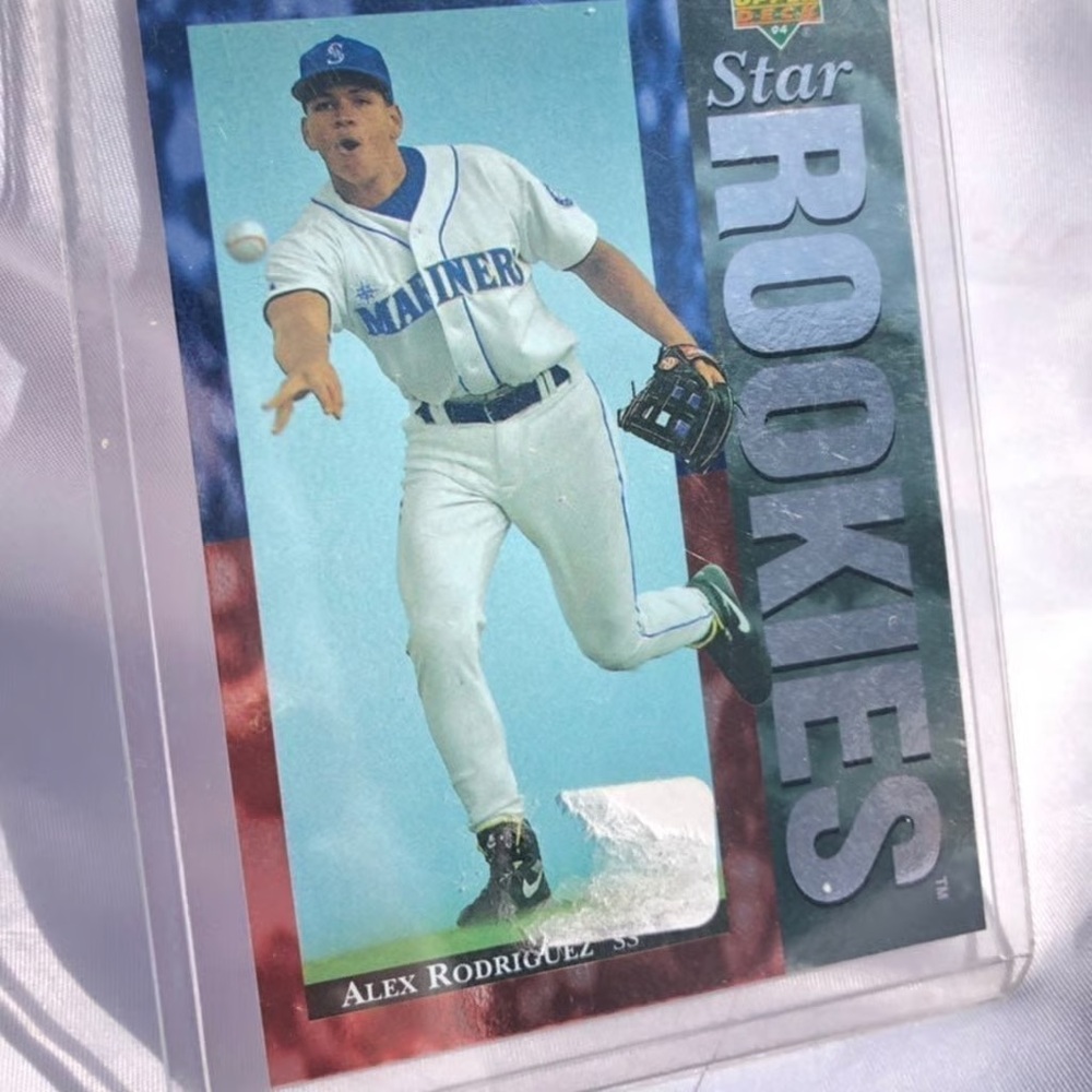 1994 Alex Rodriguez Upper Deck Rookie Card Open to reasonable offers
